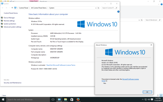 Windows 10 Pro Activator Full Version Free Download (32/64Bit)
